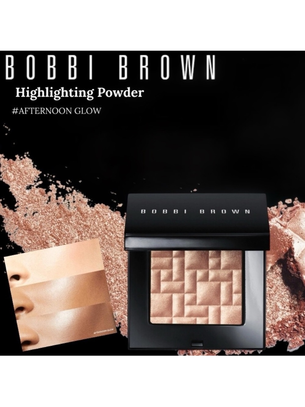 NIB! Bobbi Brown Highlighting Powder Afternoon Glow Highlighter